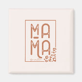 Rustic Boho Mama Magnet (Vorne)