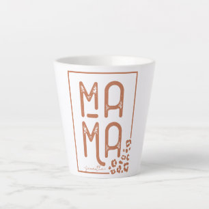 Rustic Boho Mama Milchtasse
