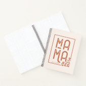 Rustic Boho Mama Notizblock (Innenseite)
