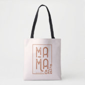 Rustic Boho Mama Tasche (Vorderseite)