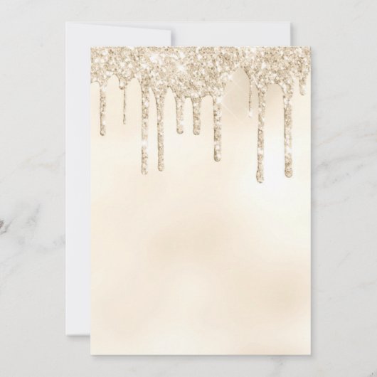 Rustic Boho Palm Dusty Blue Floral Wedding Einladung (Rückseite)