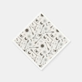 Rustic Boho Pattern ID1109 Serviette (Ecke)