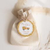 Rustic Boho Pumpkin Fall Floral Baby Dusche Geschenkanhänger