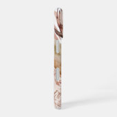 Rustic Boho Terracotta Botanical iPhone 16 Hülle (Rechte Seite)