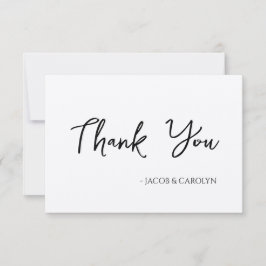 Rustic Boho Vielen Dank Karte Handgeschriebener Sc