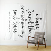 Rustic Boho Wedding Backdrop Banner Wandteppich (Beispiel (Horizontal))
