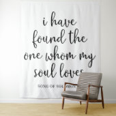 Rustic Boho Wedding Backdrop Banner Wandteppich (Beispiel)