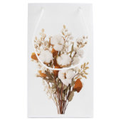 Rustic Boho Wedding Geschenktasche Kleine Geschenktüte (Rückseite)