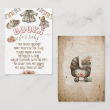 Rustic Boho Wild West Baby Girl Showbücher