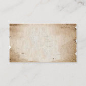 Rustic Boho Wild West Boy Duschbücher für Babys Begleitkarte (Rückseite)