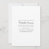 Rustic Bokeh Maus Firefly Mason Jar Dusche Invita Einladung (Rückseite)