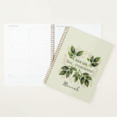 Rustic botanical foliage watercolor leaves  planer (Anzeige)