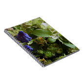 Rustic Botanical Garden Flowers Notebook Notizblock (Rechte Seite)