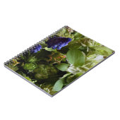 Rustic Botanical Garden Flowers Notebook Notizblock (Linke Seite)