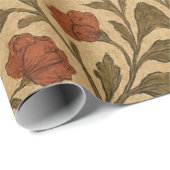 Rustic Botanical Geschenkpapier (Rolleneckpunkt)