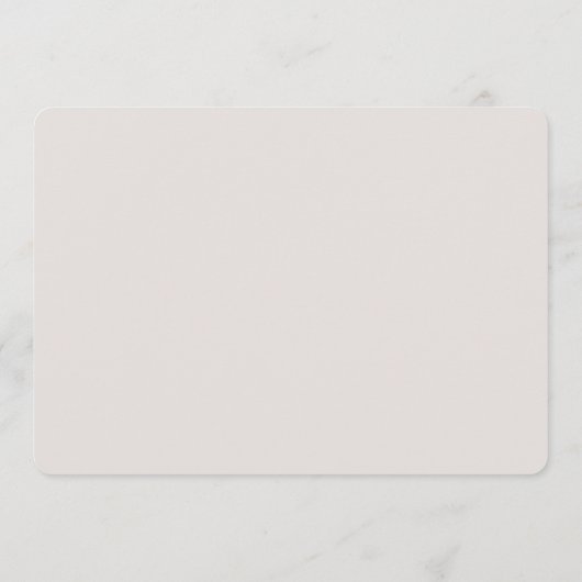 Rustic Botanical Save the Date Card (Rückseite)