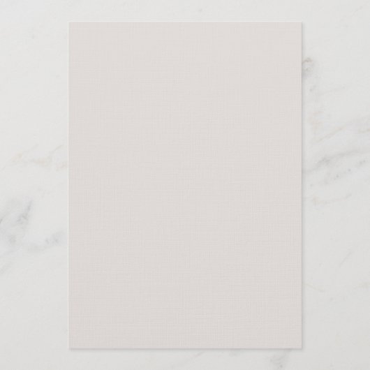 Rustic Botanical Wedding Invitation Einladung (Rückseite)