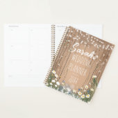 Rustic Bridal Wedding Planner | Barn Floral Design Planer (Anzeige)