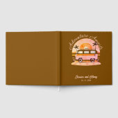 Rustic Brown Adventure erwartet Reisen Gästebuch (Voll)