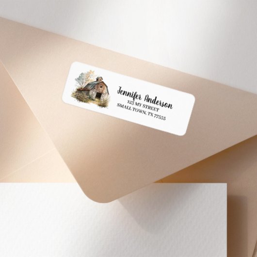 Rustic Brown Barn Farm Address