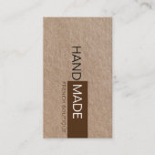 Rustic Brown Kraft Paper Closing Price Hang Tag (Vorderseite)