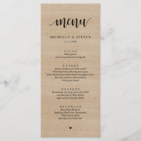 Rustic Brown Wood Wedding Elopement Dinner