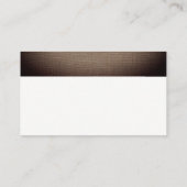 Rustic Burlap Bow, Gift Registry Begleitkarte (Rückseite)