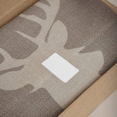 Rustic Burlap Deer Seidenpapier