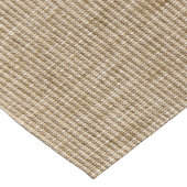 Rustic Burlap Nature Muster Long Table Runner Großer Tischläufer (Ecke)