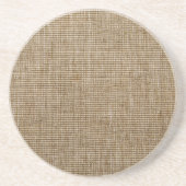 Rustic Burlap Nature Pattern Untersetzer - Bauernh (Vorne)