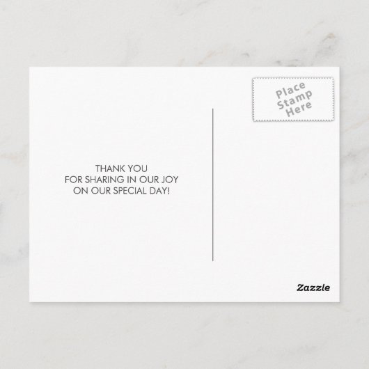 Rustic Burlap Sand Dollar Danke Postkarte (Rückseite)