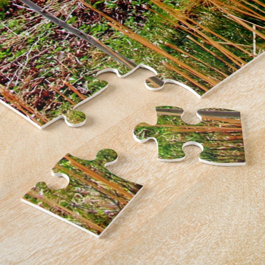 Rustic Cabin Spring Mountain Ranch Nevada Poster P Puzzle (Seite)