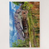 Rustic Cabin Spring Mountain Ranch Nevada Poster P Puzzle (Vertikal)