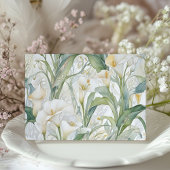 Rustic Calla Lily Save the Date Hochzeit Einladung