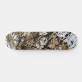 Rustic Camo Forest Pattern Skateboard (Horizontal)