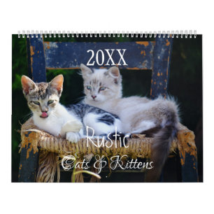 Rustic Cats & Kittens Kalender  HAMbyWG