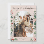 Rustic Chic 1 Foto Arch Weihnachten (Vorderseite)