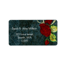 Rustic Chic Aqua Vintage Rose Hochzeit