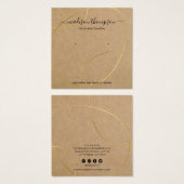 Rustic Chic Earring Display (Vorne & Hinten)