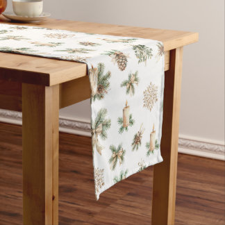 Rustic Christmas Table Runner Großer Tischläufer