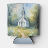 Rustic Church Path in Wildflower Meadow Dosenkühler (Vorderseite)