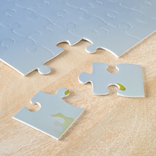 Rustic Church Path in Wildflower Meadow Puzzle (Seite)