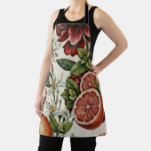 Rustic Citrus Floral summer Schürze (InSitu)