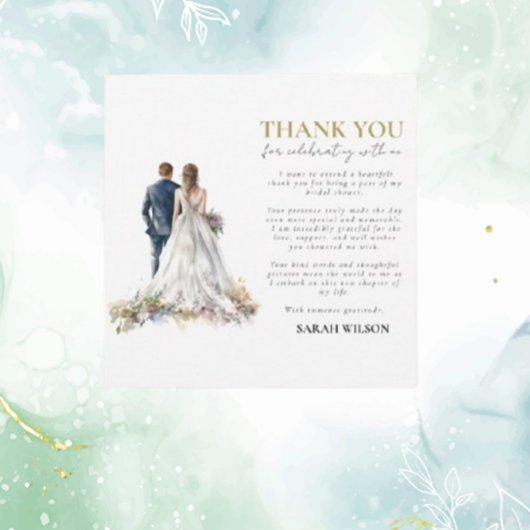 Rustic Classic Boho Floral Vielen Dank