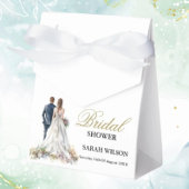 Rustic Classic Boho Floral Wedding Geschenkschachtel