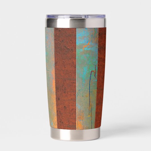 Rustic Coastal Water Bottle Thermobecher (Vorderseite)
