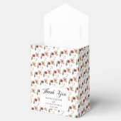 Rustic Cotattecore Blumenzwiese Vielen Dank Geschenkschachtel (Geöffnet)