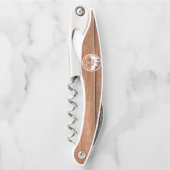 Rustic Cottage Cabin Barn | Custom Family Name Kellnermesser (Vorderseite)