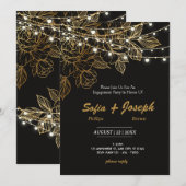 Rustic Country Barn Wedding Einladung (Vorne/Hinten)