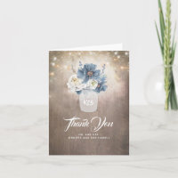Rustic Country Dusty Blue Floral Wedding Vielen Da